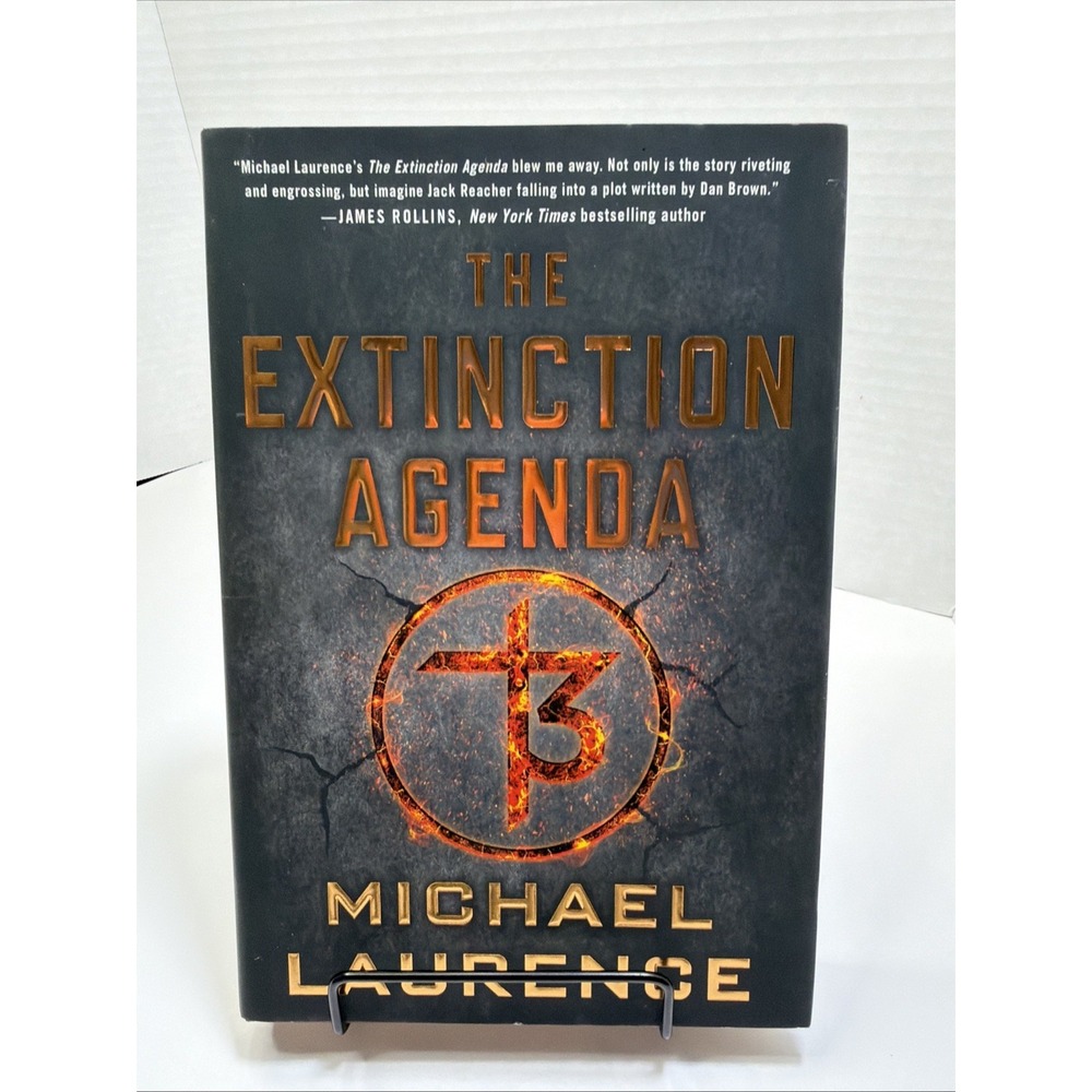 Extinction Agenda by Michael Laurence (2019, Hardcover) Brand New